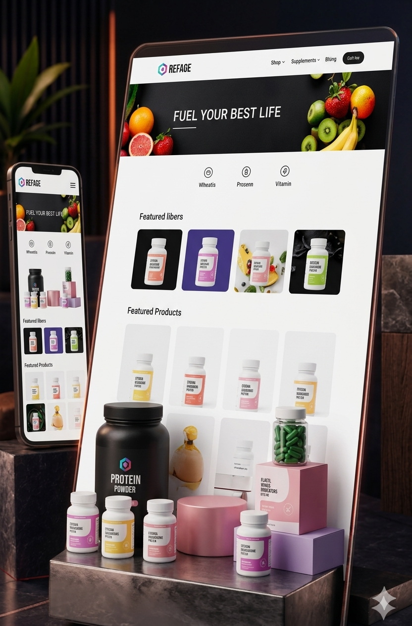 4Life Wellness Store website